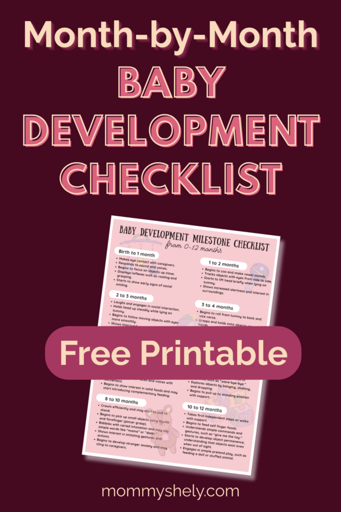 Baby Development Milestone Checklist: When to Expect What