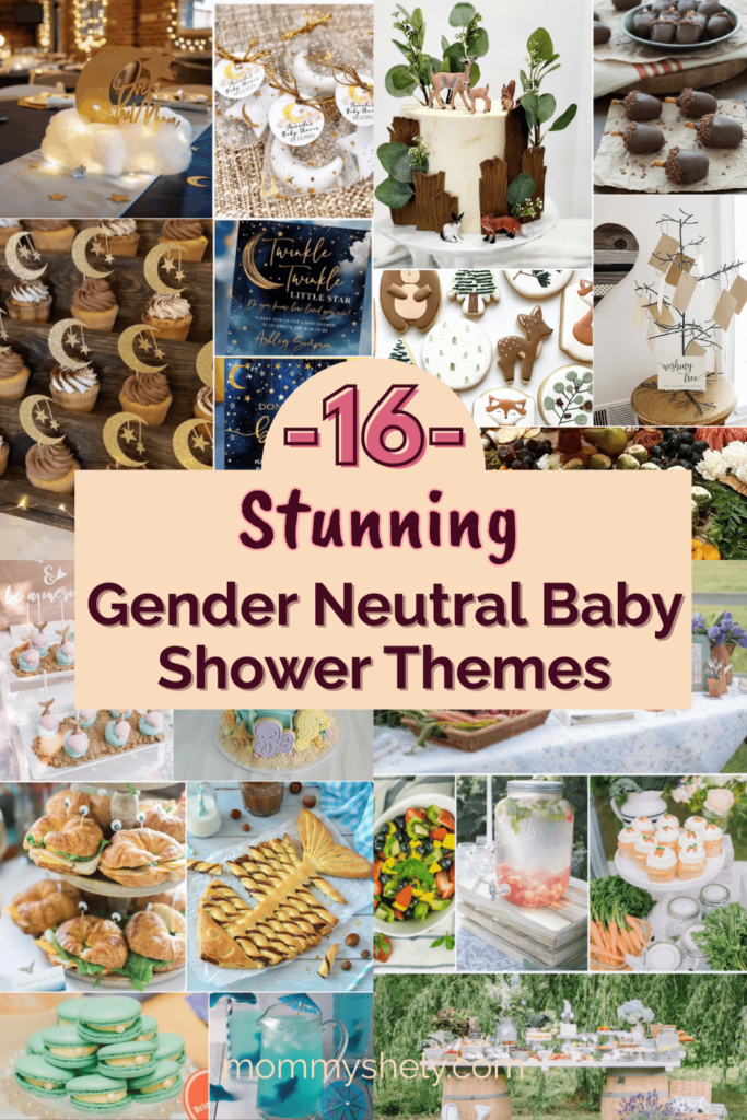 Creative Gender Neutral Baby Shower Themes