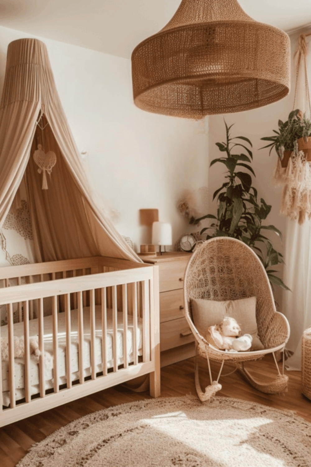 Baby Girl Boho Nursery