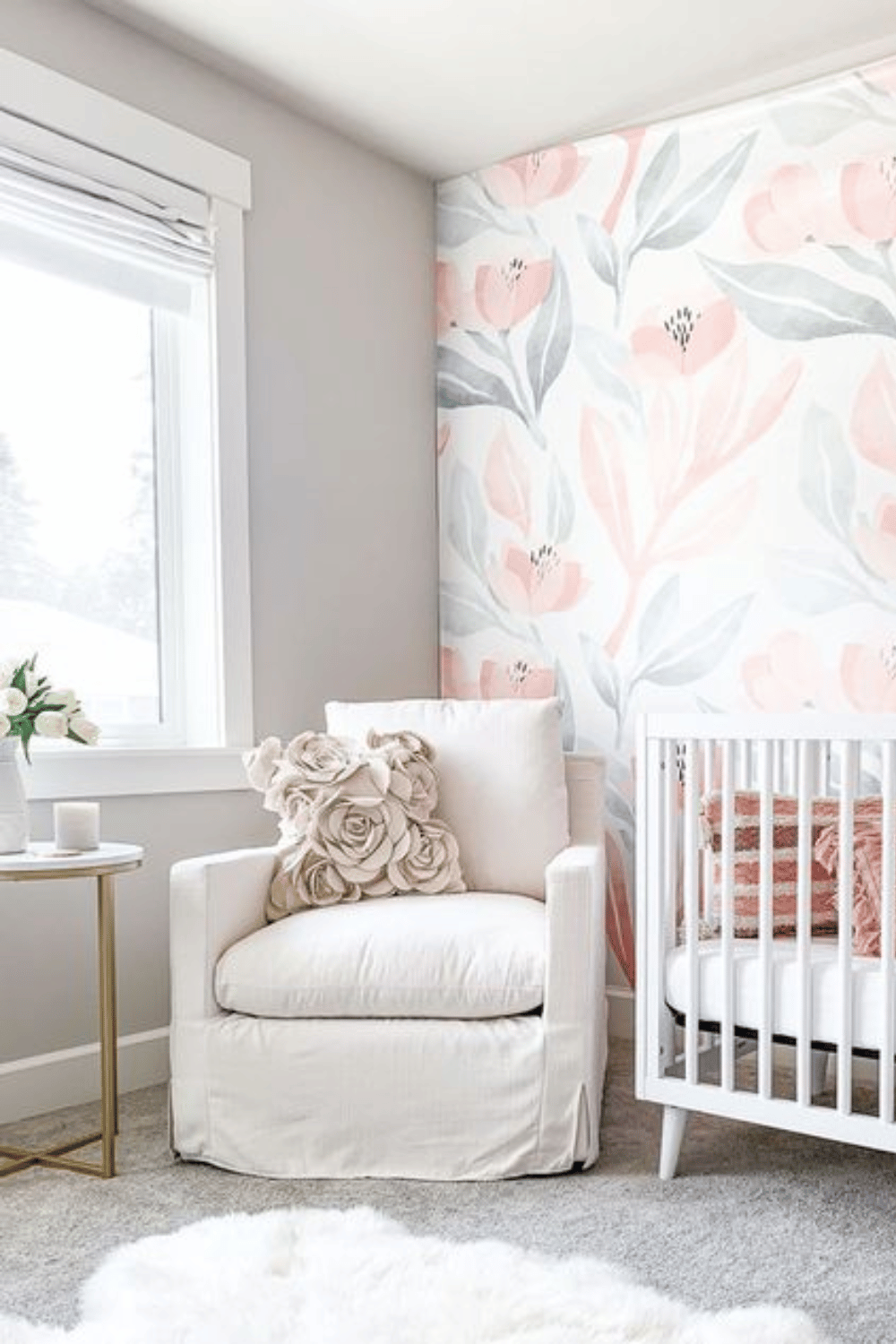 Baby Girl Floral Nursery