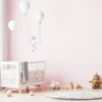 baby girl nursery room