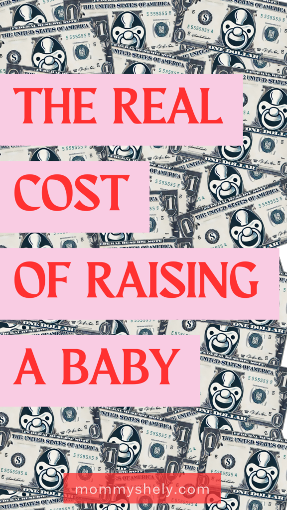 The real cost of raising a baby