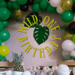One wild birthday theme, first birthday for a baby boy