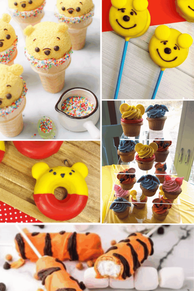 winnie the pooh Colorful Dessert Ideas