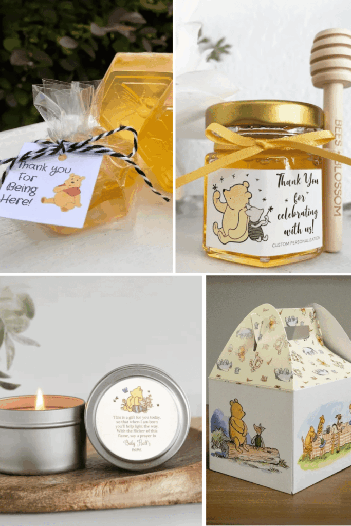 Winnie the Pooh Baby Shower Party Favors