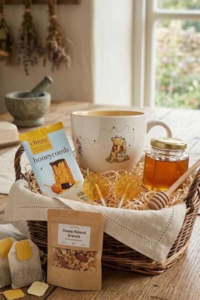 Winnie the pooh Sweet as Honey Treat Basket