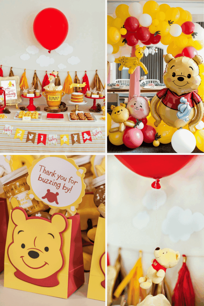 Classic Winnie the Pooh Baby Shower