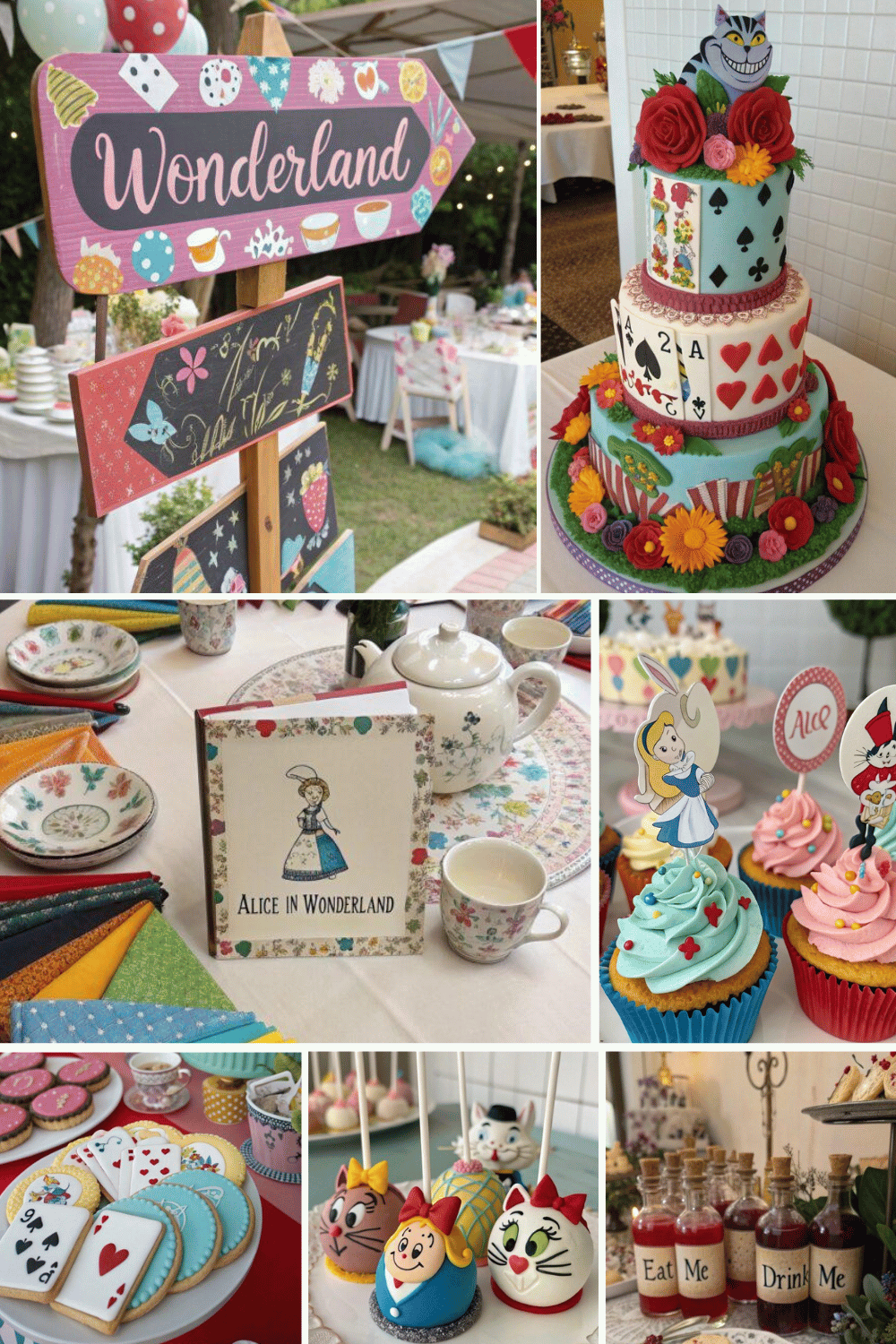 Adventures in Wonderland Gender Neutral Baby Shower
