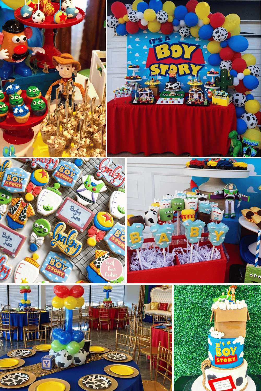 Boy Story Baby Shower theme idea