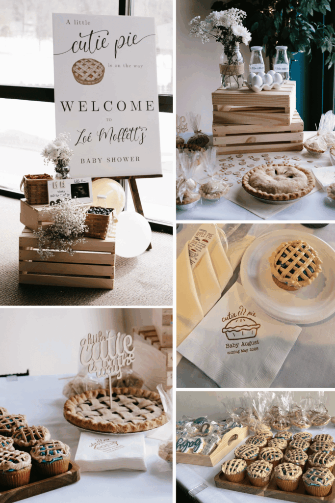 A Cutie Pie Baby Shower