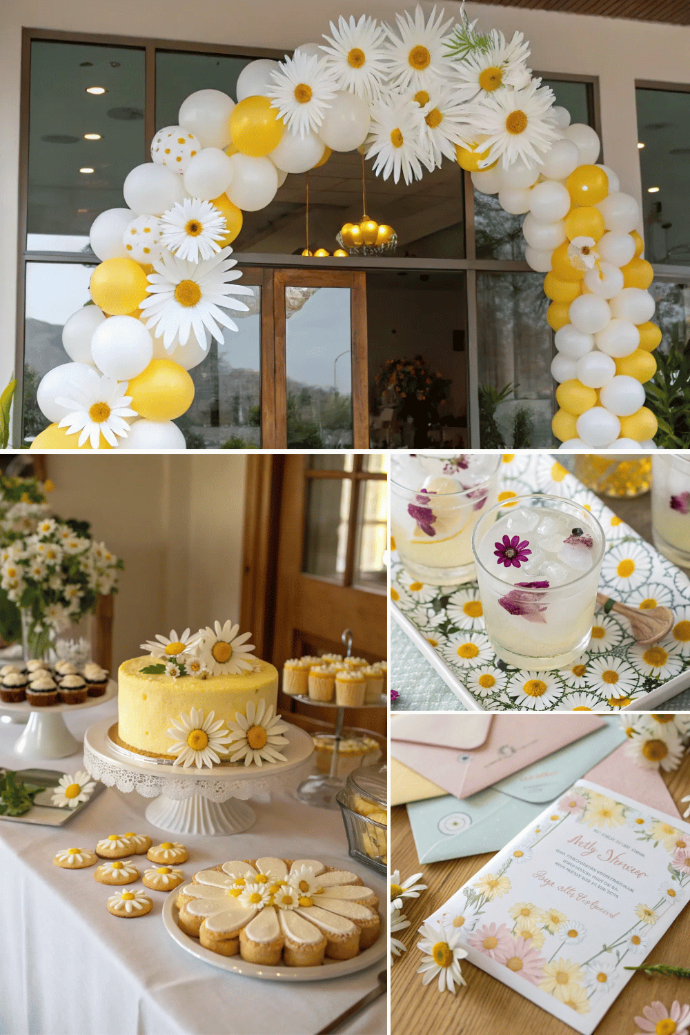Daisy Floral Baby Shower
