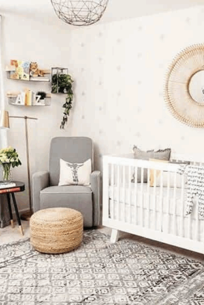 Earthy Boho Nursery