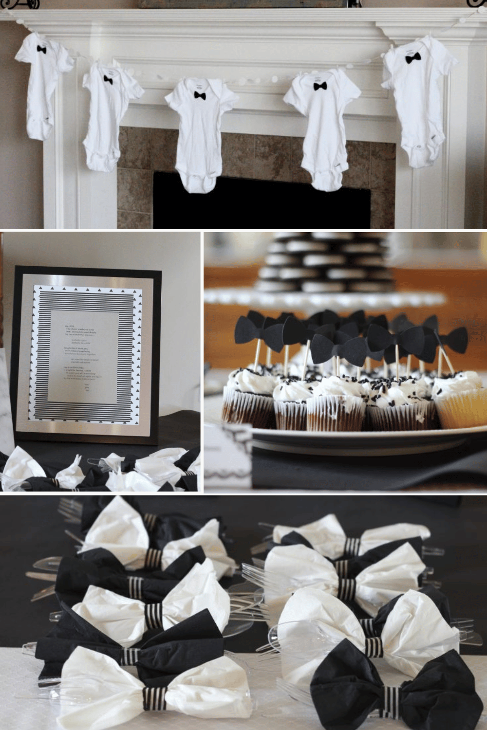 Little Man Baby Shower theme idea