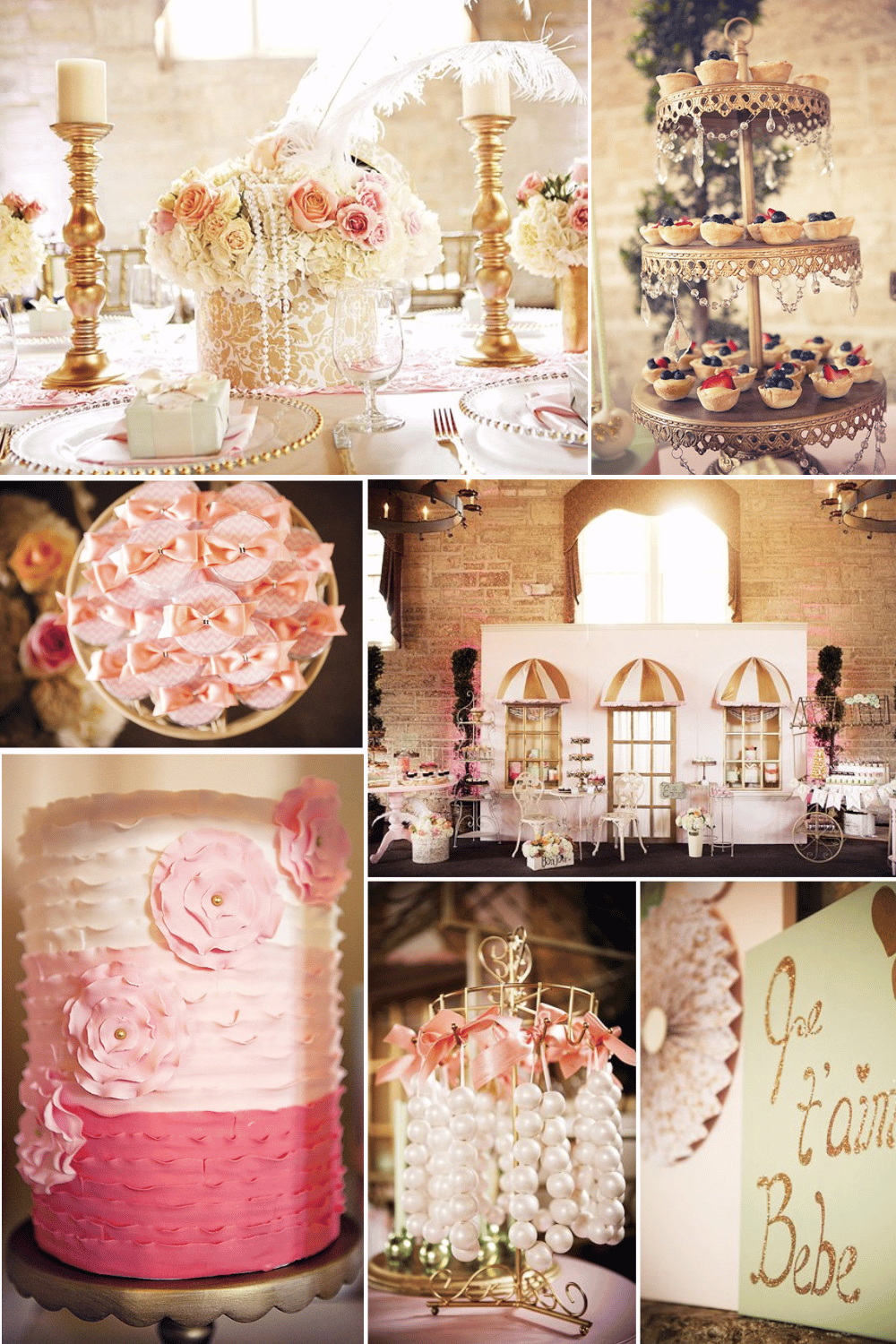 Parisian Chic Baby Shower