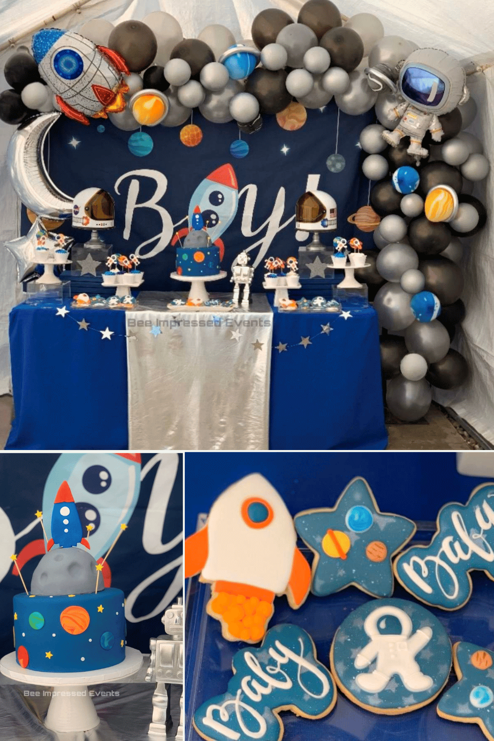 Space Odyssey Gender Neutral Baby Shower
