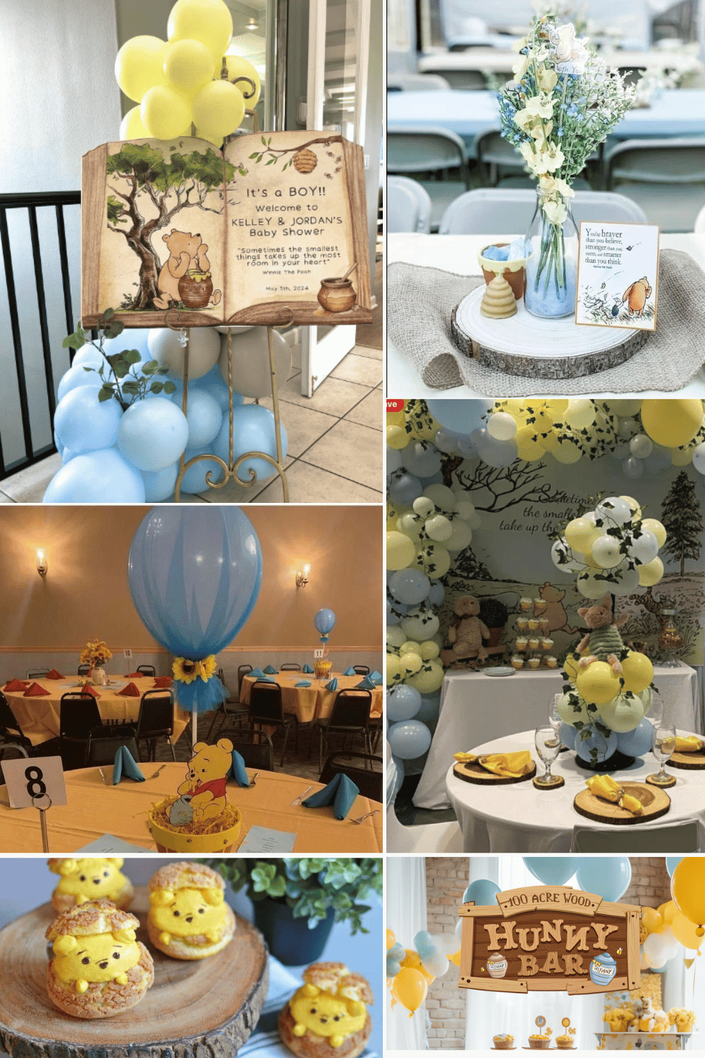 Winnie the Pooh Baby Shower theme idea