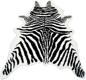 Zebra Print Rug