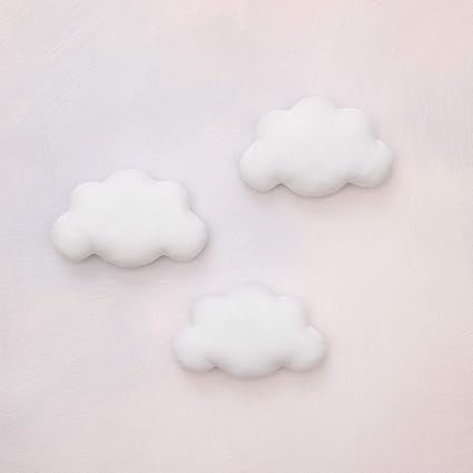 3Piece White Soft Cloud
