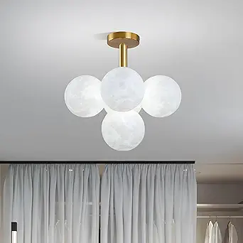 Globe Gold Chandelier