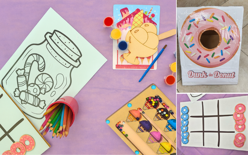 Two Sweet Birthday Party Games and Activities