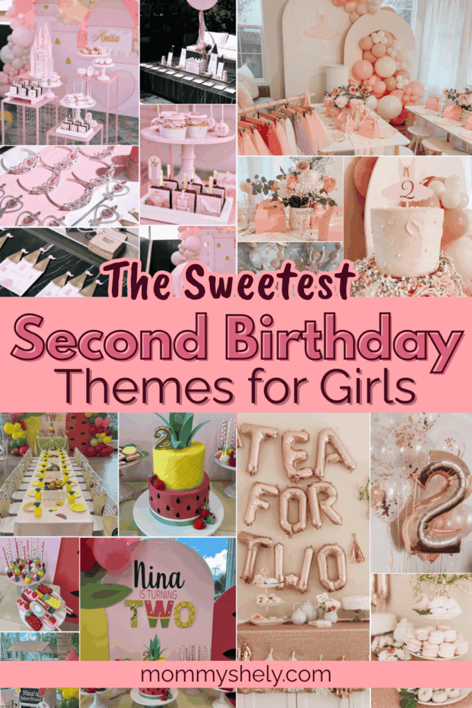 Adorable Second Birthday Themes for Girls