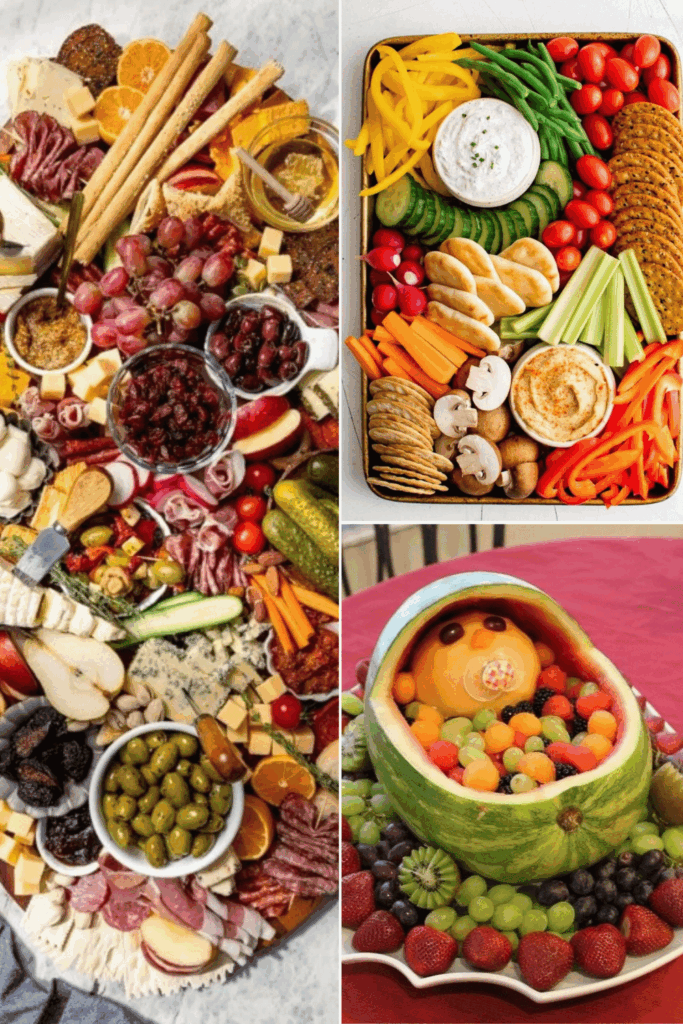 Baby shower tray ideas
