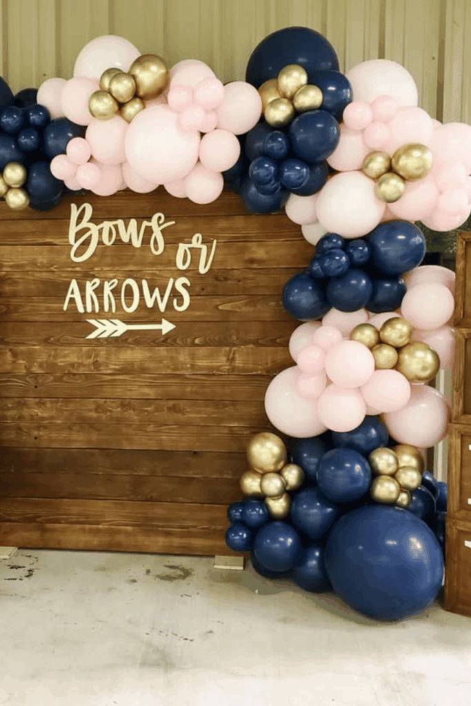 Bows or arrows gender reveal