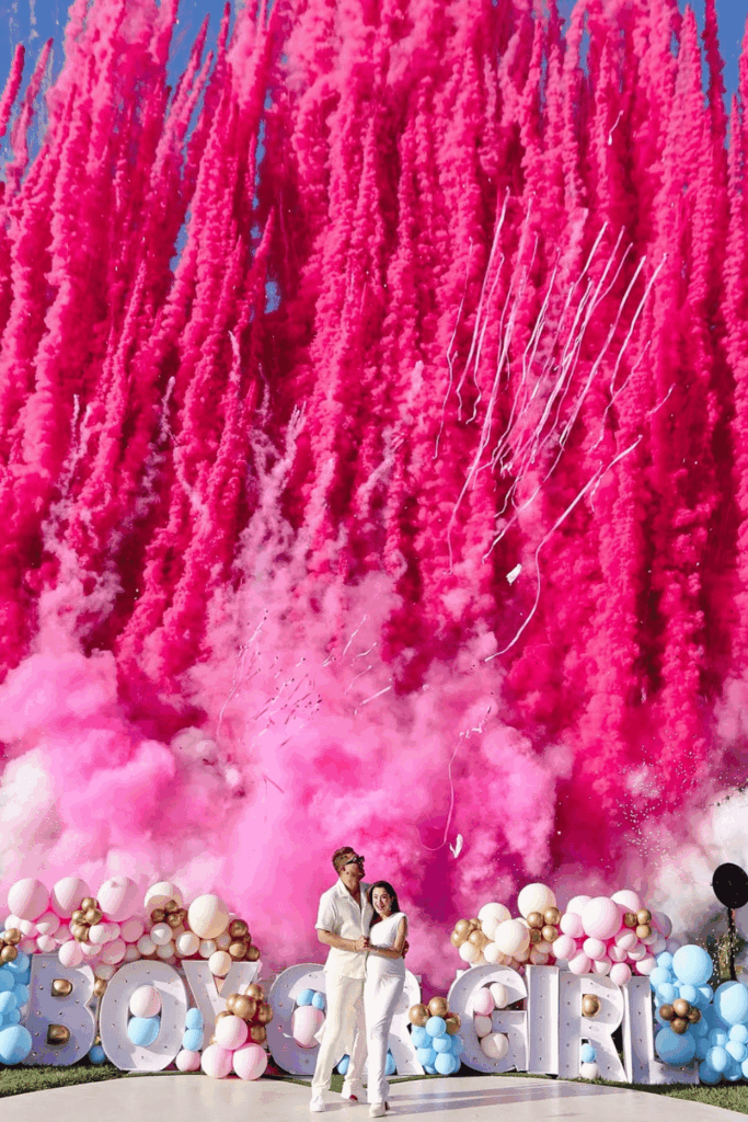 Gender Reveal Fireworks