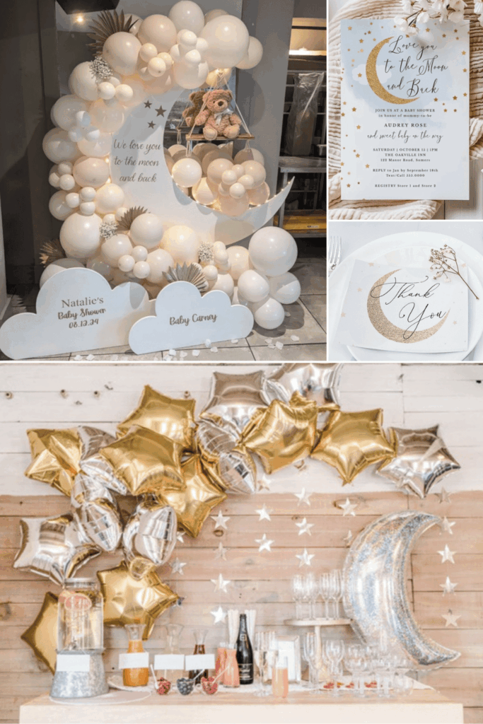 Love You to the Moon and Back baby shower