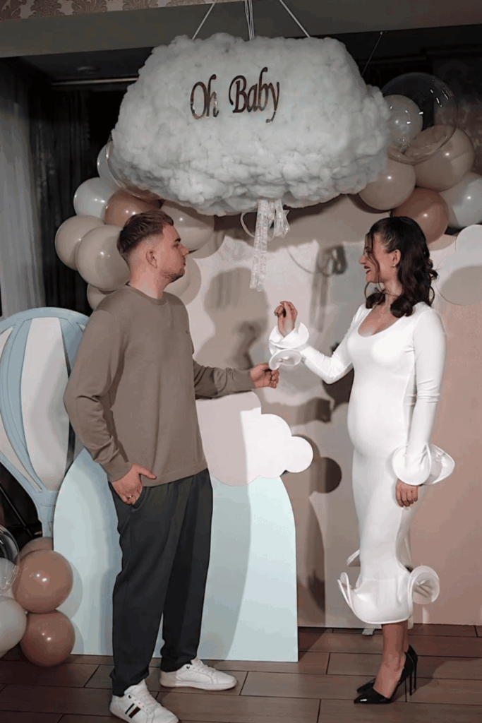 Pinata gender reveal idea