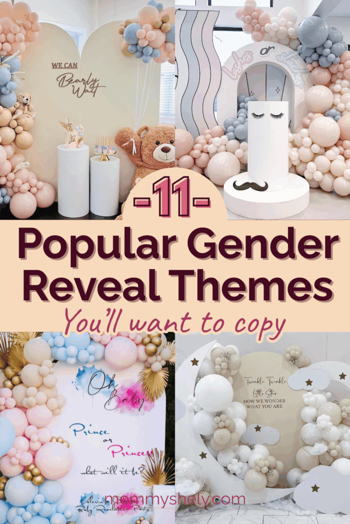 Popular Gender Reveal Themes