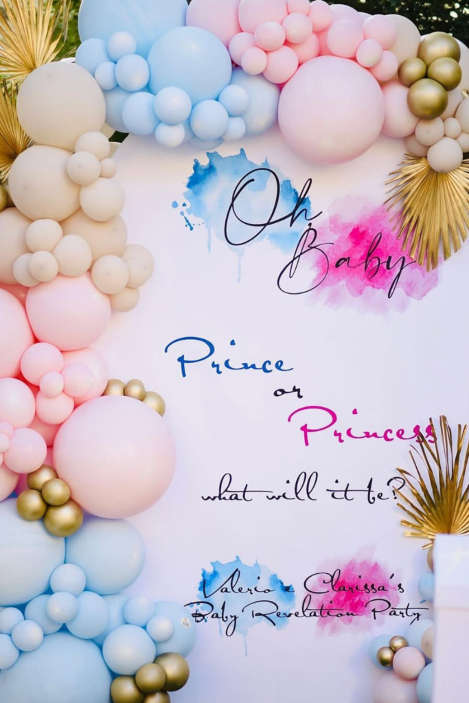 Prince or princess gender reveal