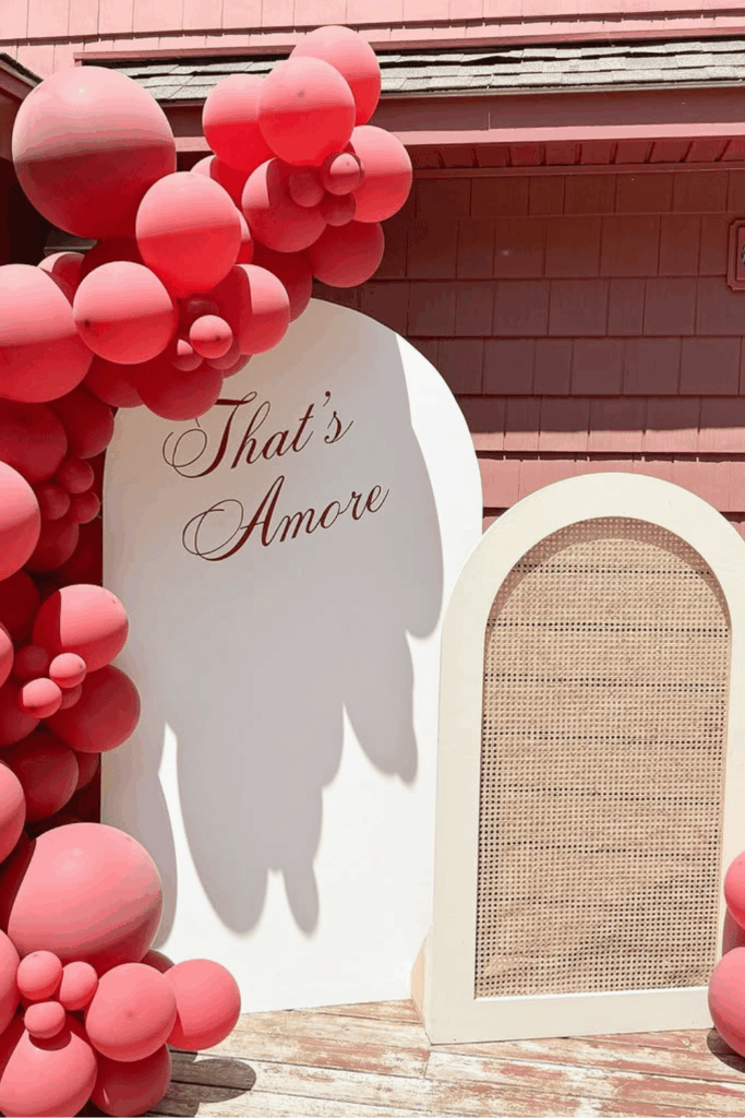 That's Amore baby shower