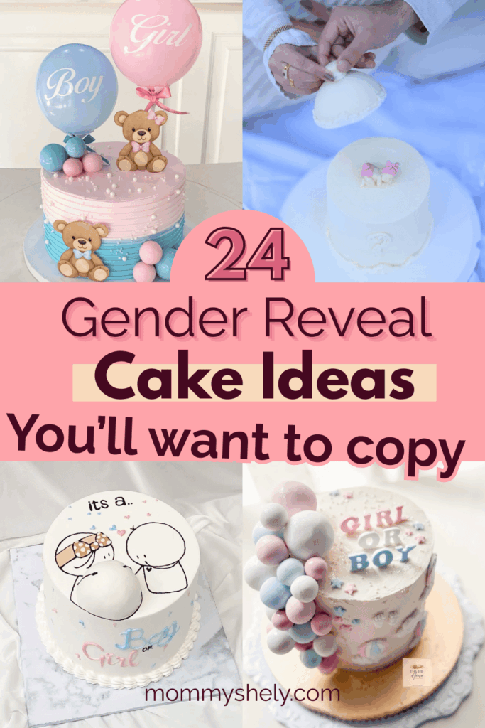 24 Gender Reveal Cake Ideas for Your Big Moment