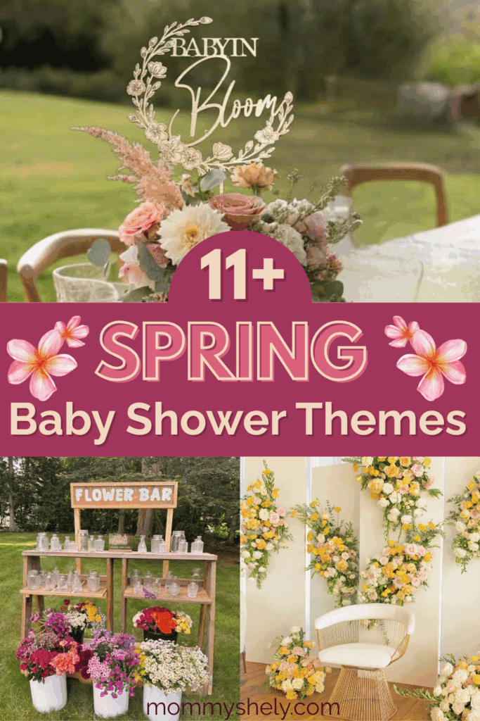 Spring baby shower themes