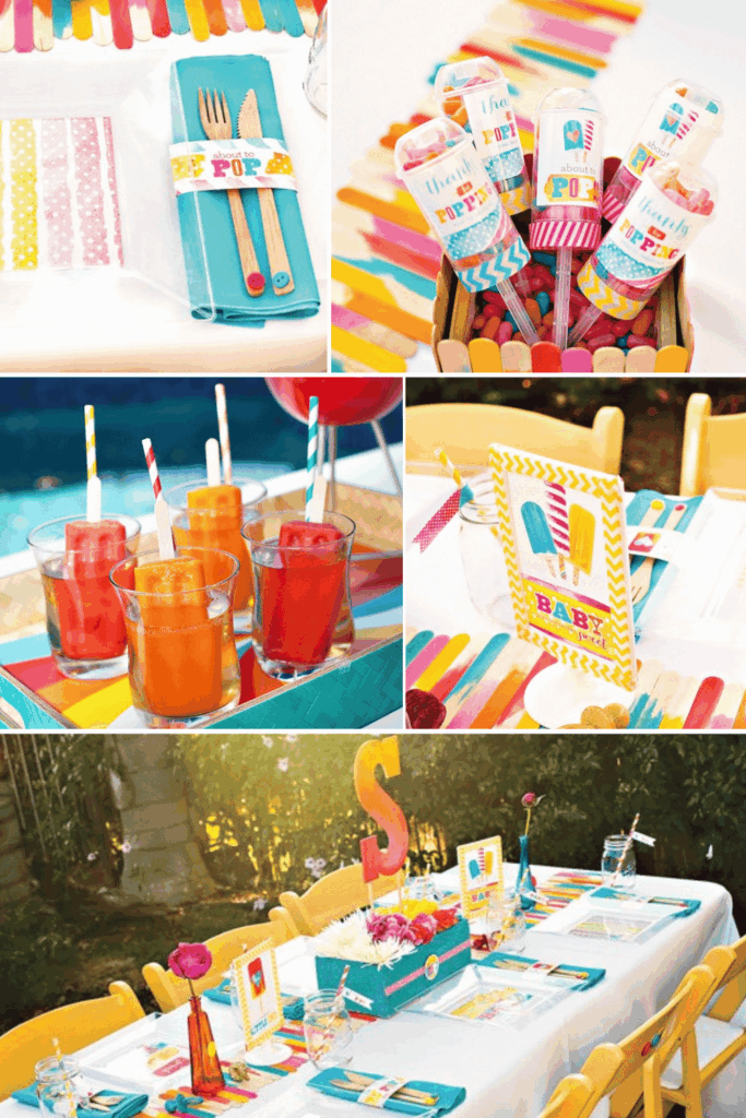 About to pop baby shower