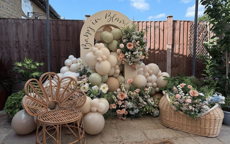 Baby in Bloom baby shower