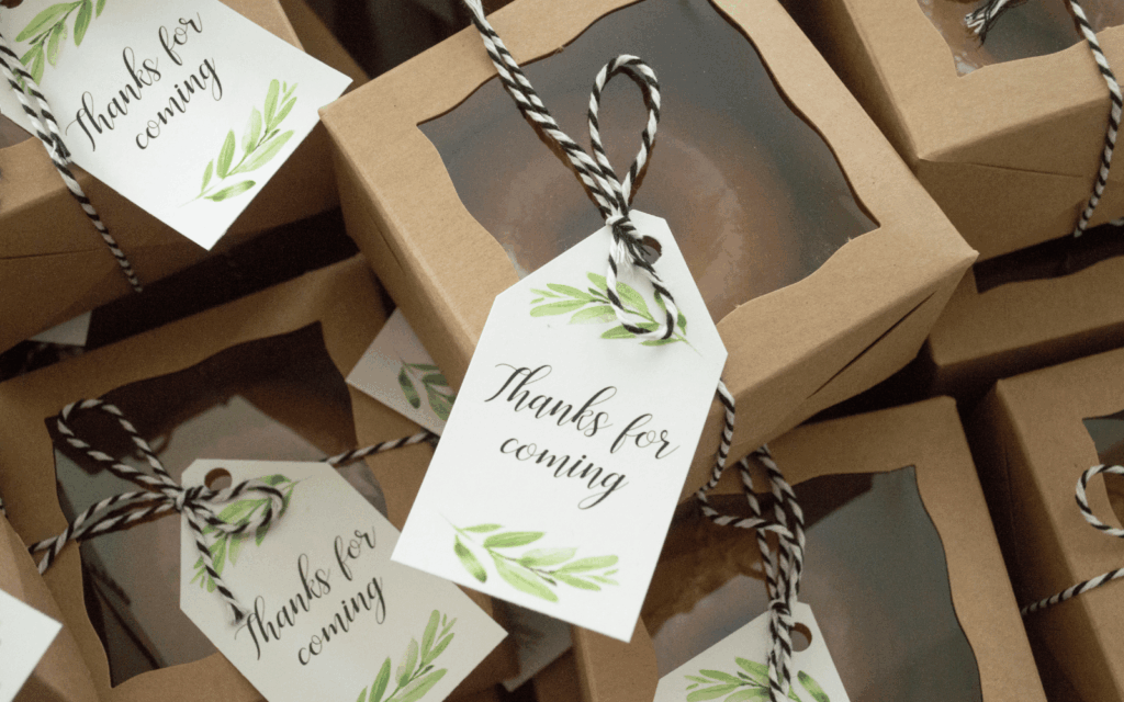 Baby shower favor ideas