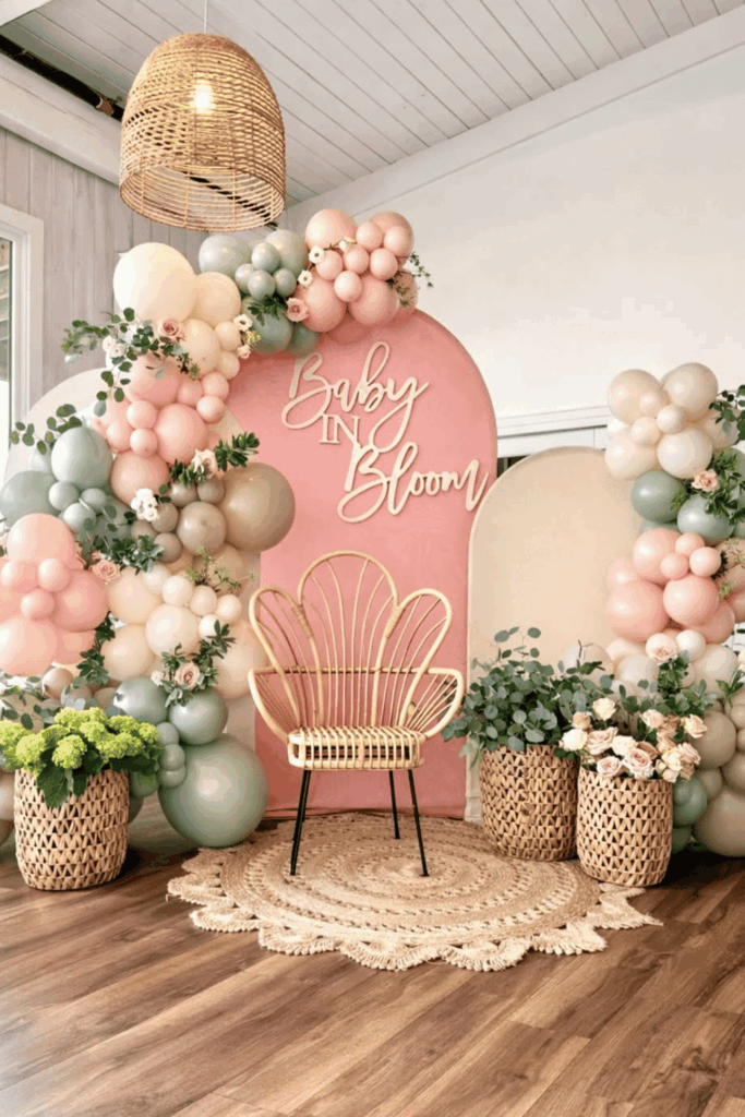 Baby in Bloom Baby Shower Theme for Girls