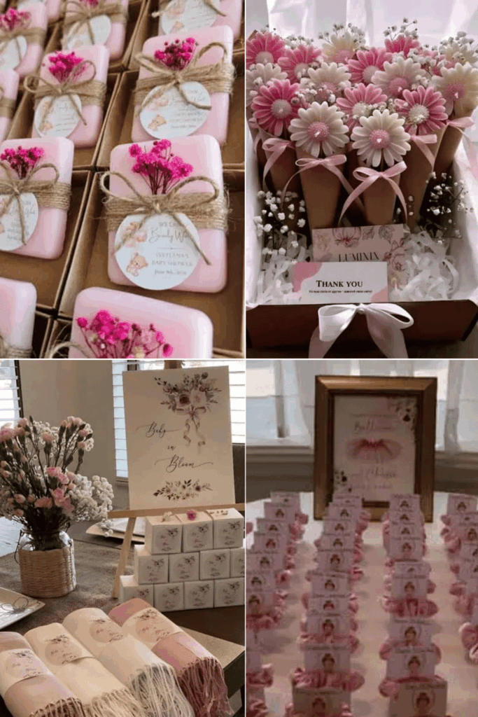 Favors for a Girl's Baby Shower