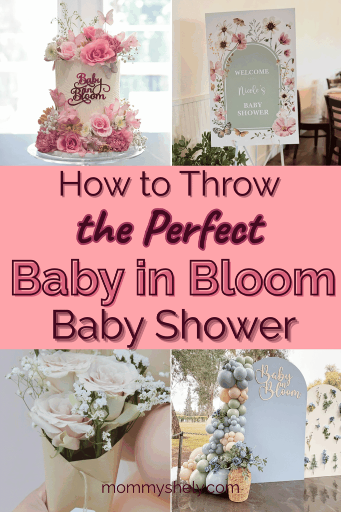 How to throw a baby in bloom shower