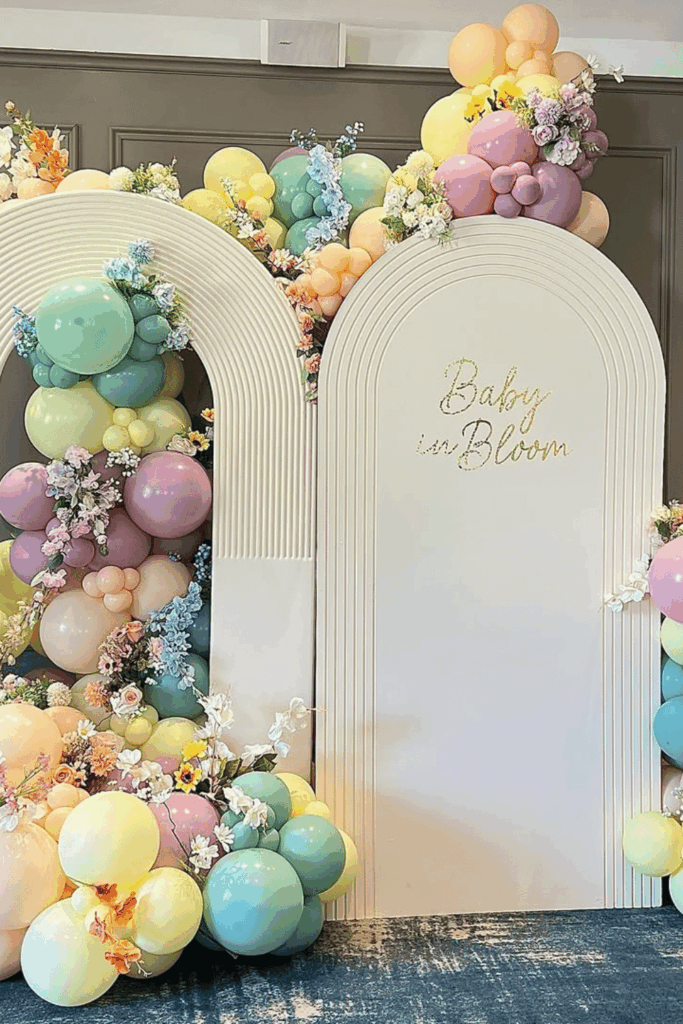 Gender-Neutral Baby in Bloom Baby Shower