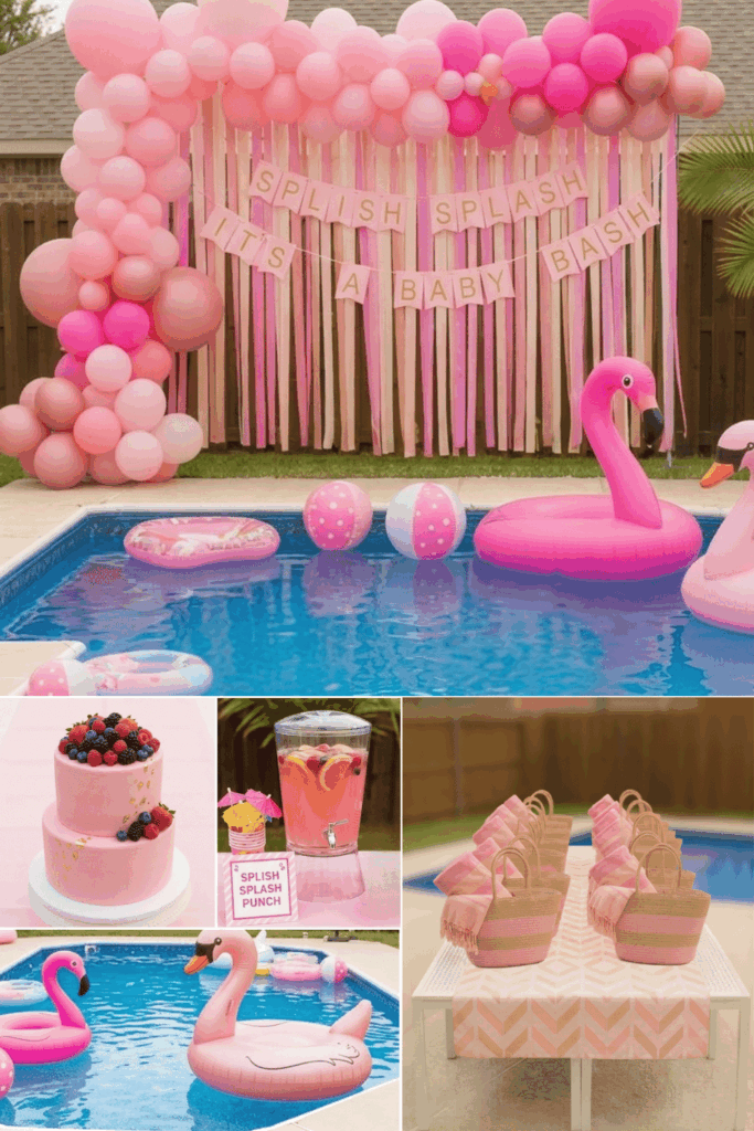 Splish Splash baby shower theme