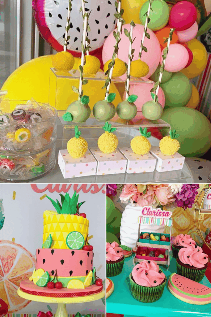 Tutti Frutti baby shower