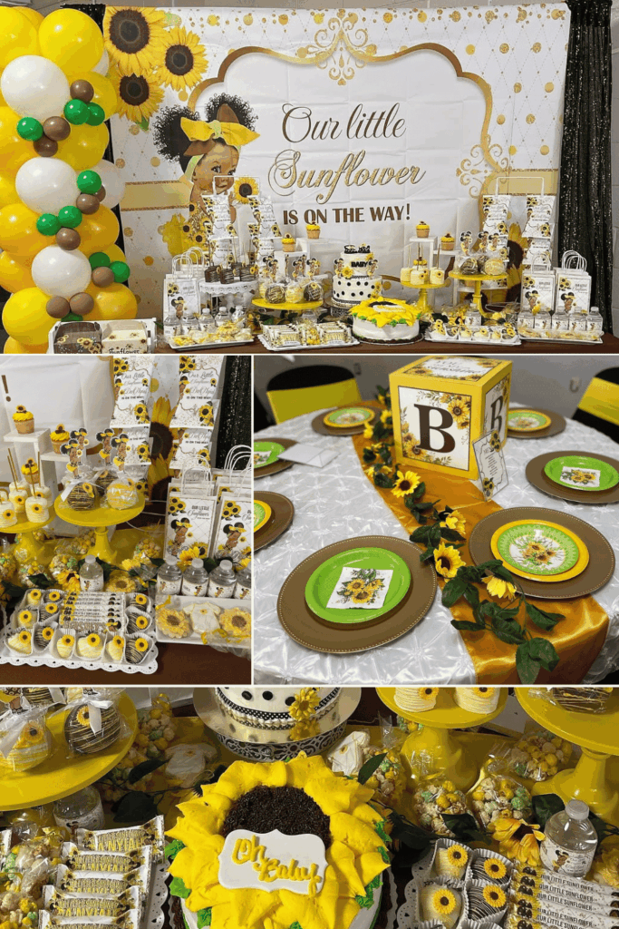 Our Little Sunflower Baby Shower