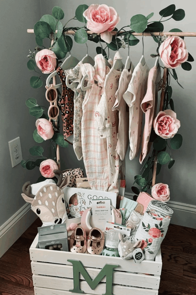 A Mini Wardrobe on a Rack