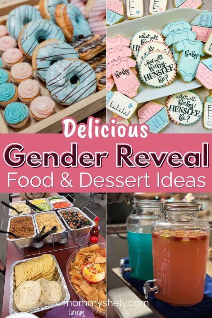 Gender Reveal Food Ideas