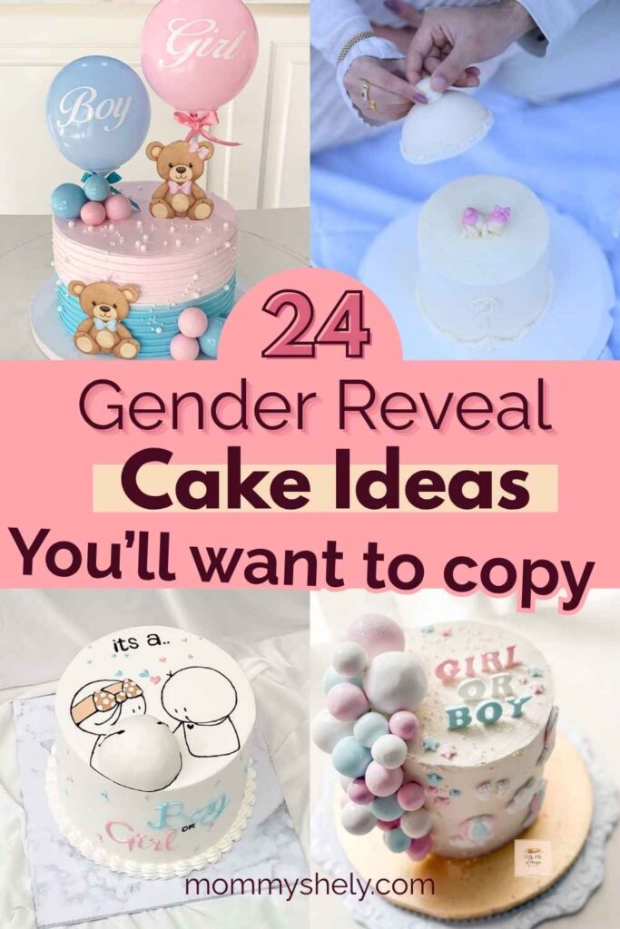 gender reveal cake ideas 
