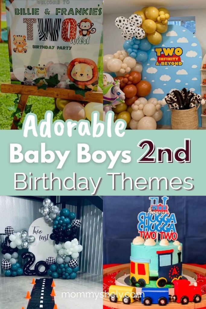 Adorable Second Birthday Themes for Boys