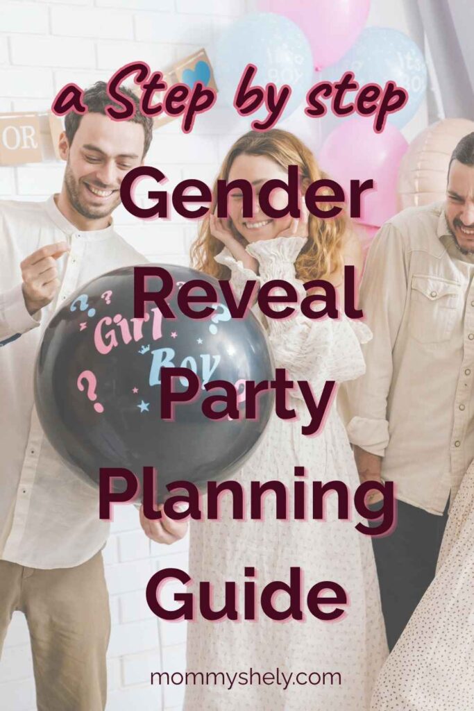 How to Plan a Gender Reveal Party